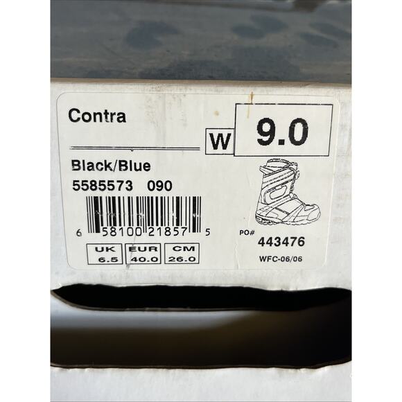 VANS Women’s Size 9 Contra Black Winter Boots BOA - WNS Vintage - Picture 3 of 12